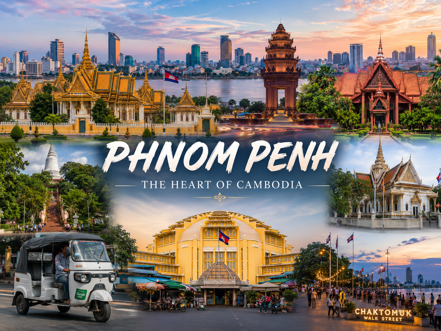 Phnom Penh, the Modern Capital of Cambodia