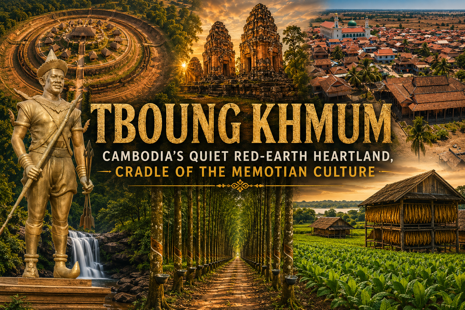Tboung Khmum: Cambodia’s Quiet Red-Earth Heartland, Cradle of the Memotian Culture