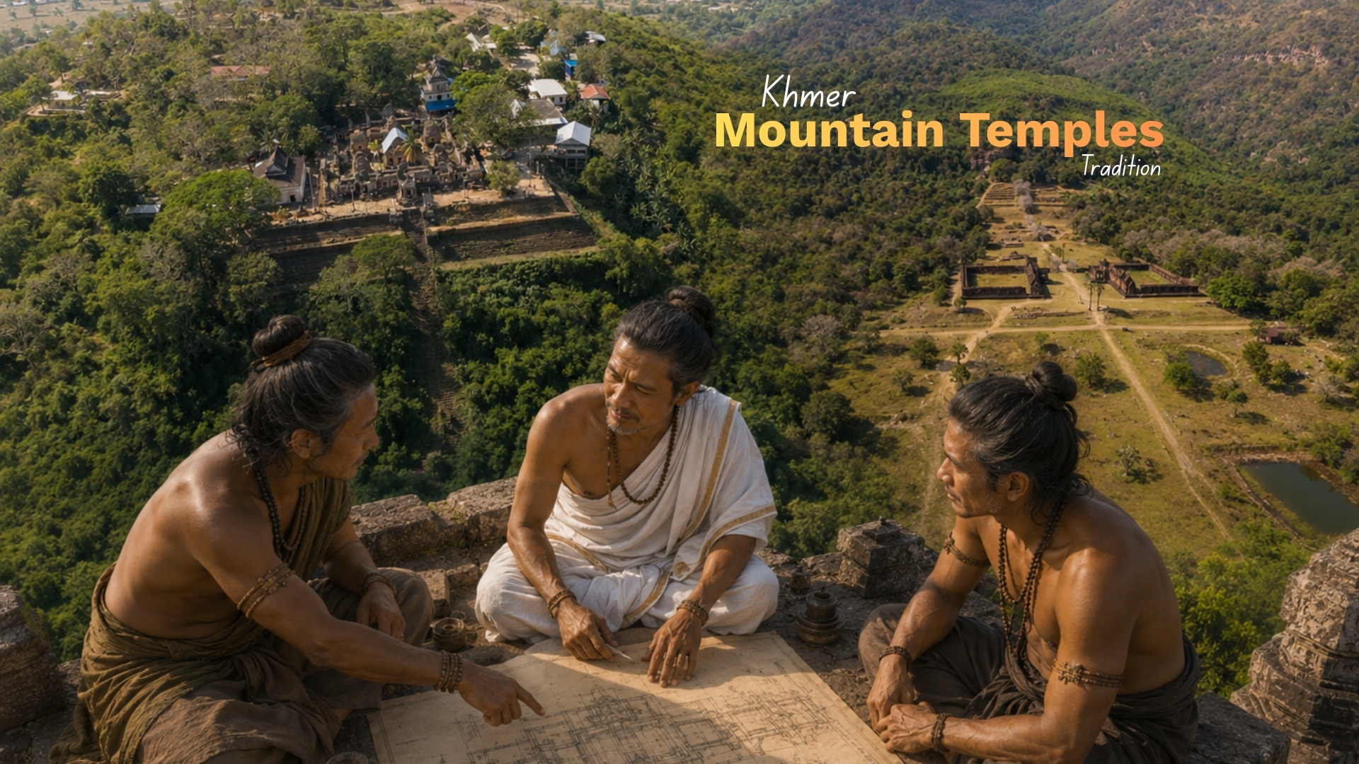 Real Mountains, Sacred Architecture: Preah Vihear, Phnom Chisor, Wat Phu, and the Khmer Hilltop Temple Tradition